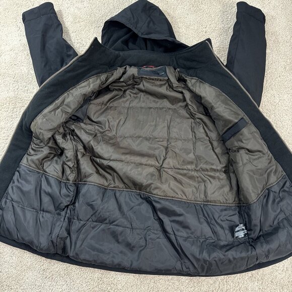 NEW WEATHERPROOF BLACK  SOFTSHELL JACKET MENS L STRETCH TECH JACKET BLACK - Picture 13 of 16